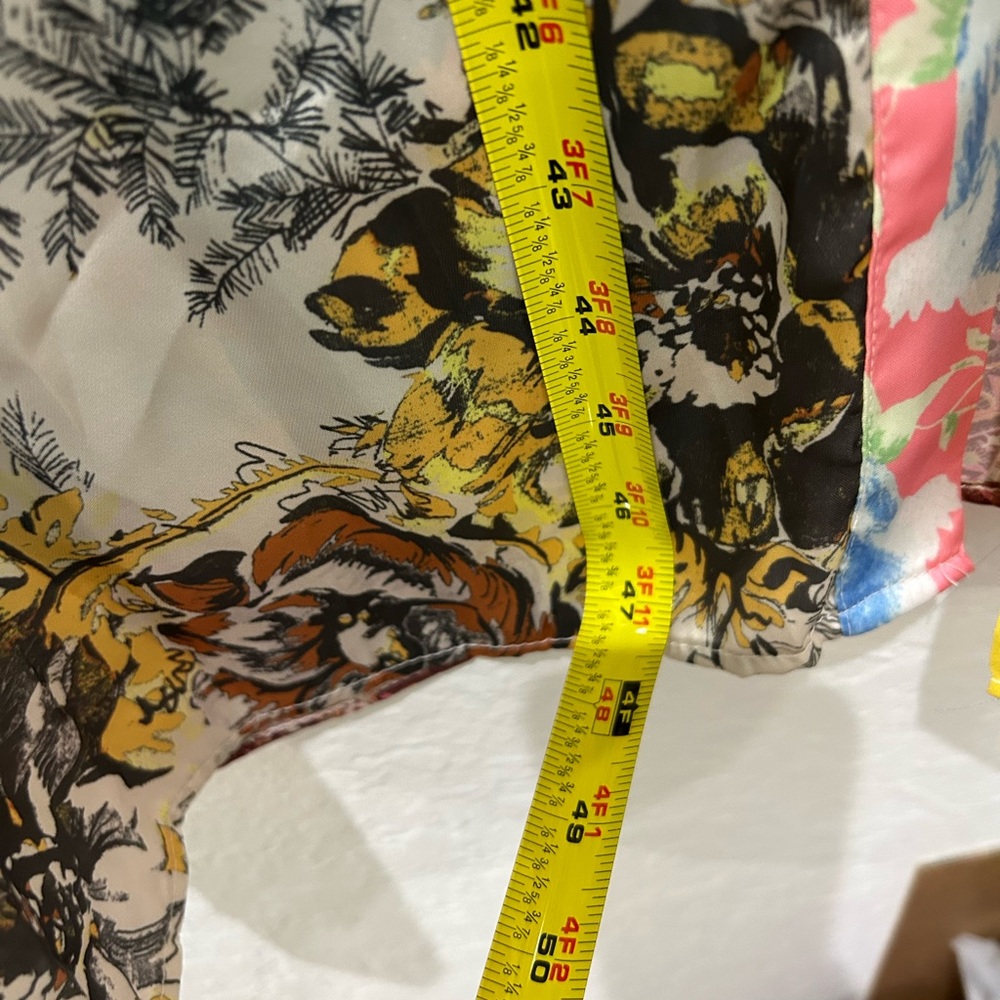 Free People Multicolor Patchwork Kimono - image 6